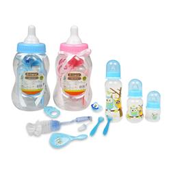 2342726 Baby Gift Set, Blue & Pink - Case Of 6 - 11 Piece