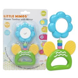2345257 Little Mimos Flower Teether With Mirror - Case Of 96