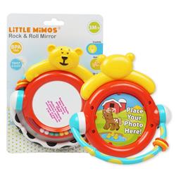 2345267 Little Mimos Mirror & Picture Holder Rattle - Case Of 72