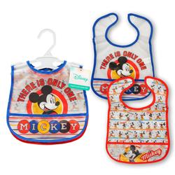 2345278 Mickey Mouse Bib - Red & Blue - Case Of 72 - Pack Of 2