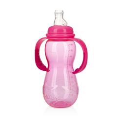 2346688 10 Oz Handles With 3 Stage Standard Neck Non-drip Bottle, Pink - Case Of 24