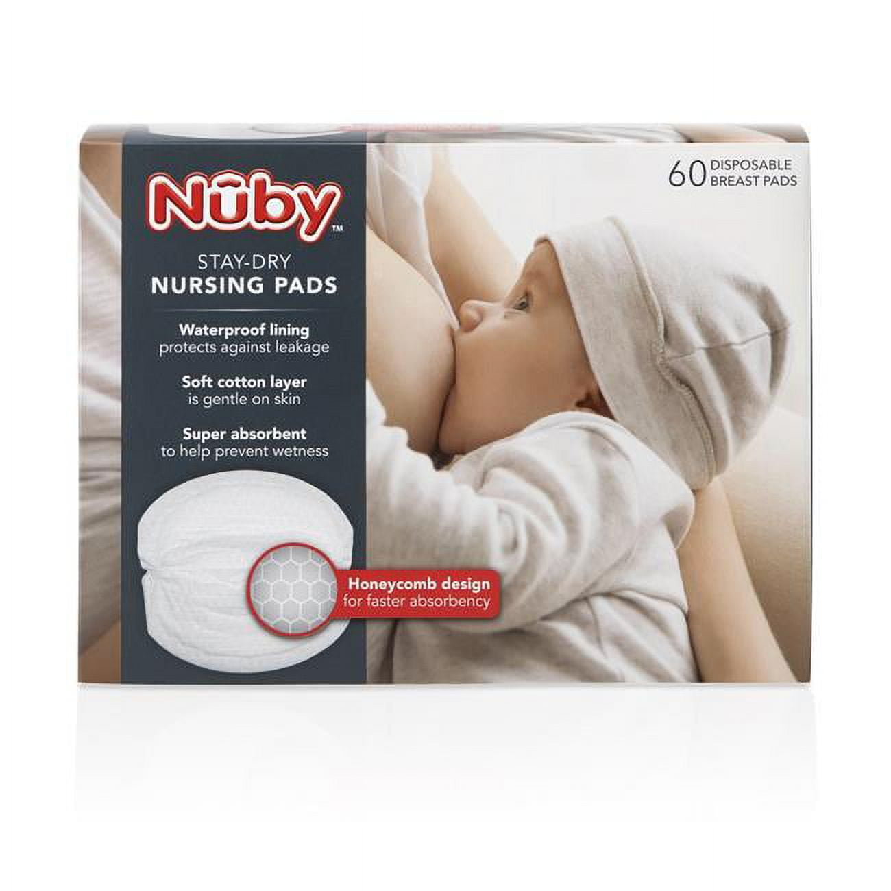 2346694 Stay-dry Disposable Ultra-thin Breast Pads, Pack Of 24