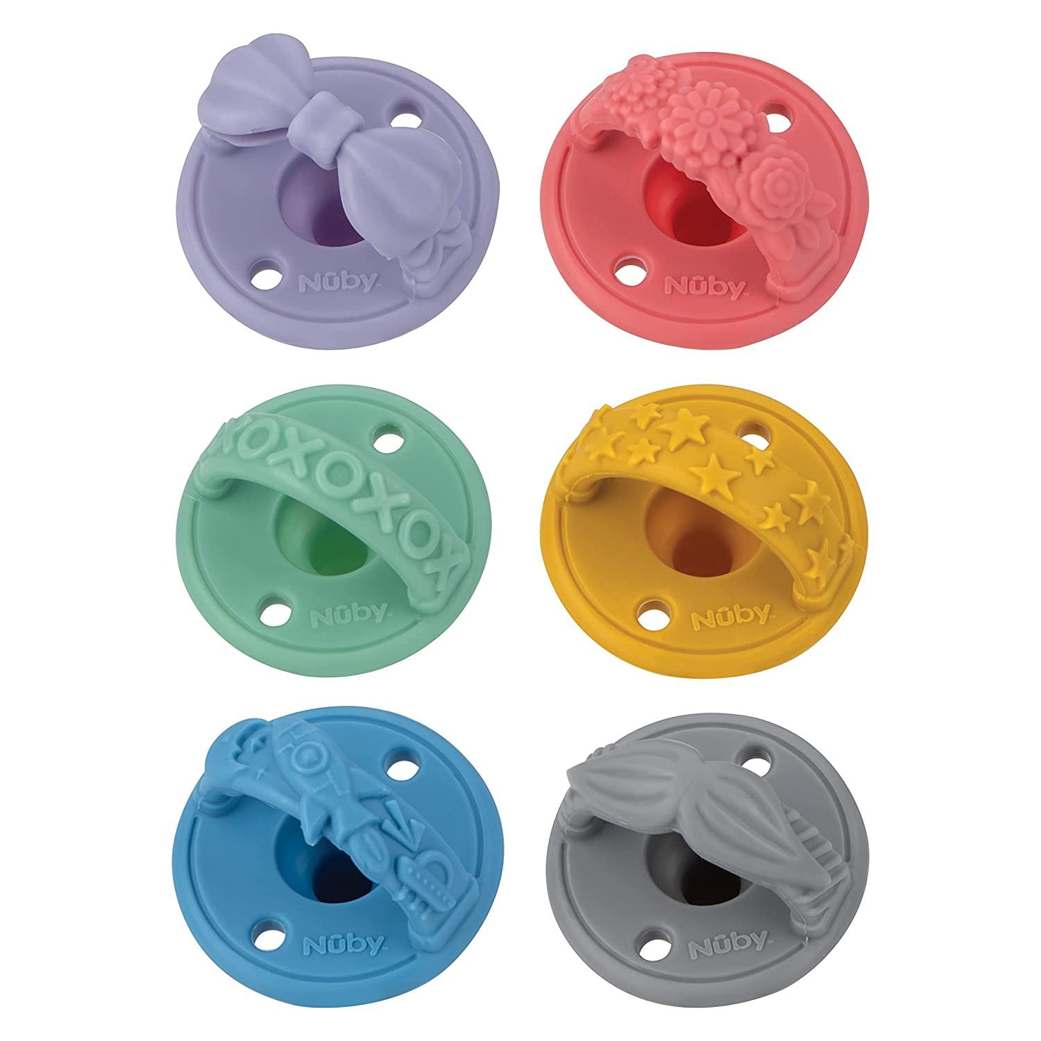 UPC 048526086887 product image for 2367456 Silicone Pacifiers with Cherry Baglet - 0 Plus Months - Pack of 2 - Case | upcitemdb.com