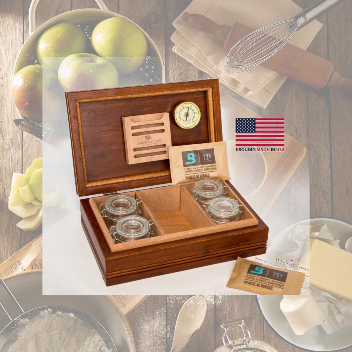 Picture of American Chest C50C Amish CannBisDor Humidor - Medium