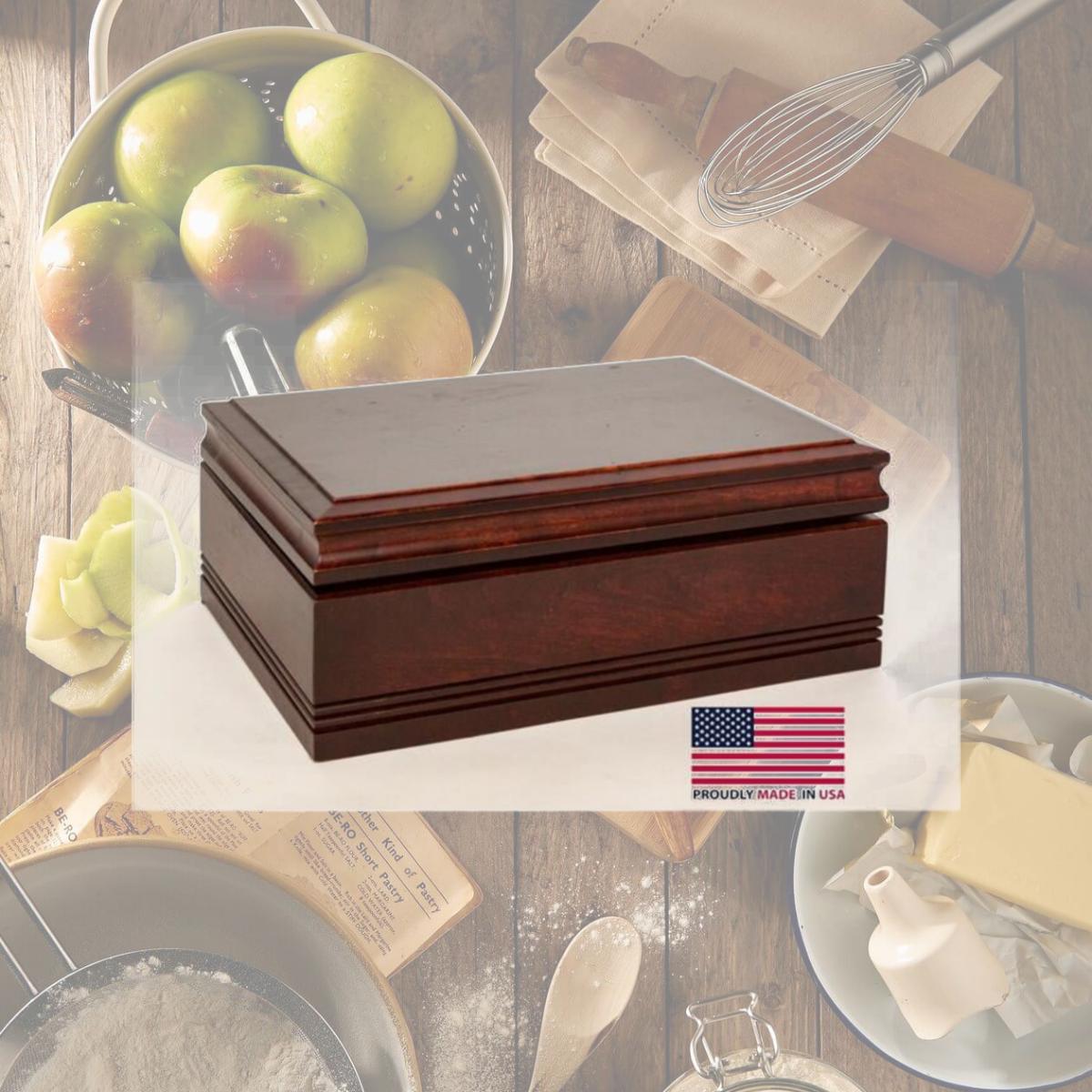 Picture of American Chest C75M Amish CannBisDor Humidor, Mahogany - Large