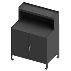 3000rslf-95 47 In. Stationary Workstation, Gray