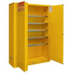 1030mpi-50 30 Gal Fm Approved Flammable Safety Manual Close Storage Cabinet, Safety Yellow