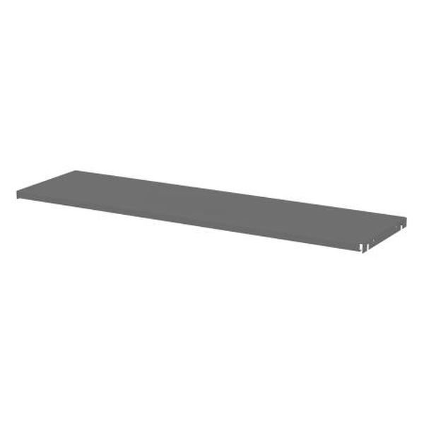 HDC-SH-1860-95 57.93 x 15.87 in. Optional Shelf with Cabinet That Have Louvered Panel or Pegboard Doors for 60 in. Wide - Gray