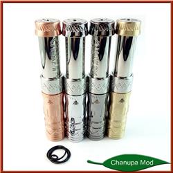 854485620 Chanupa Styled Stacked Hybrid Mechanical Mod, Silver