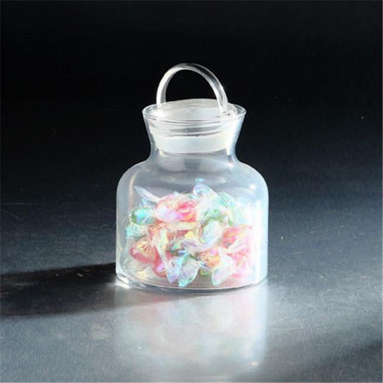 50011 7 X 4.5 In. Glass Jar With Lid, Clear