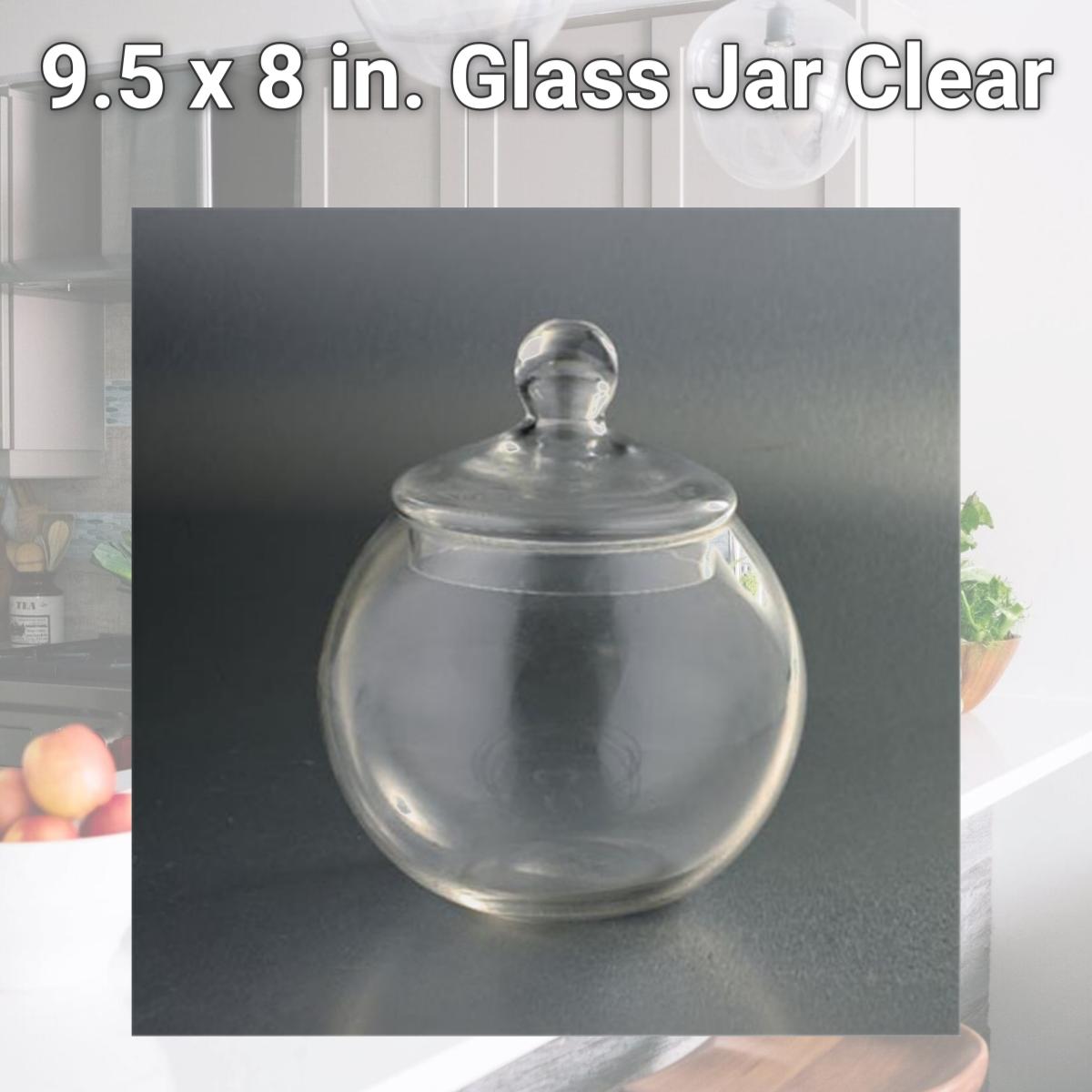 Picture of Diamond Star 51060 9.5 x 8 in. Glass Jar, Clear