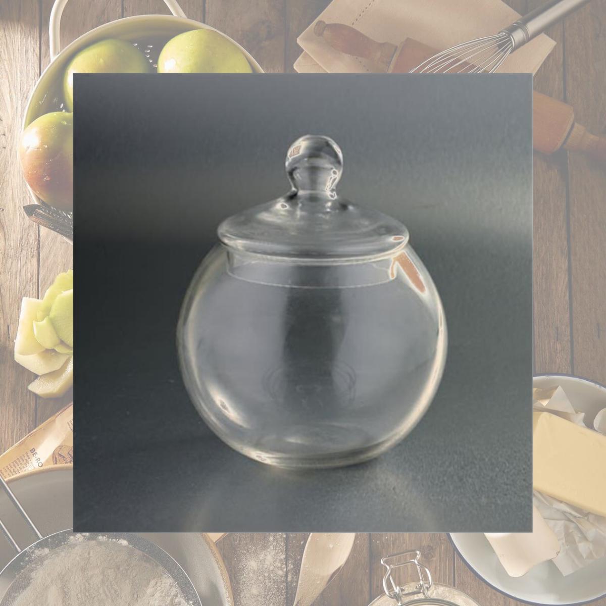 Picture of Diamond Star 51060 9.5 x 8 in. Glass Jar, Clear