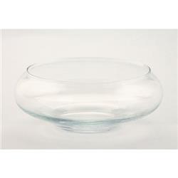 54001 3.5 X 9.5 In. Clear Candle Holder, Clear