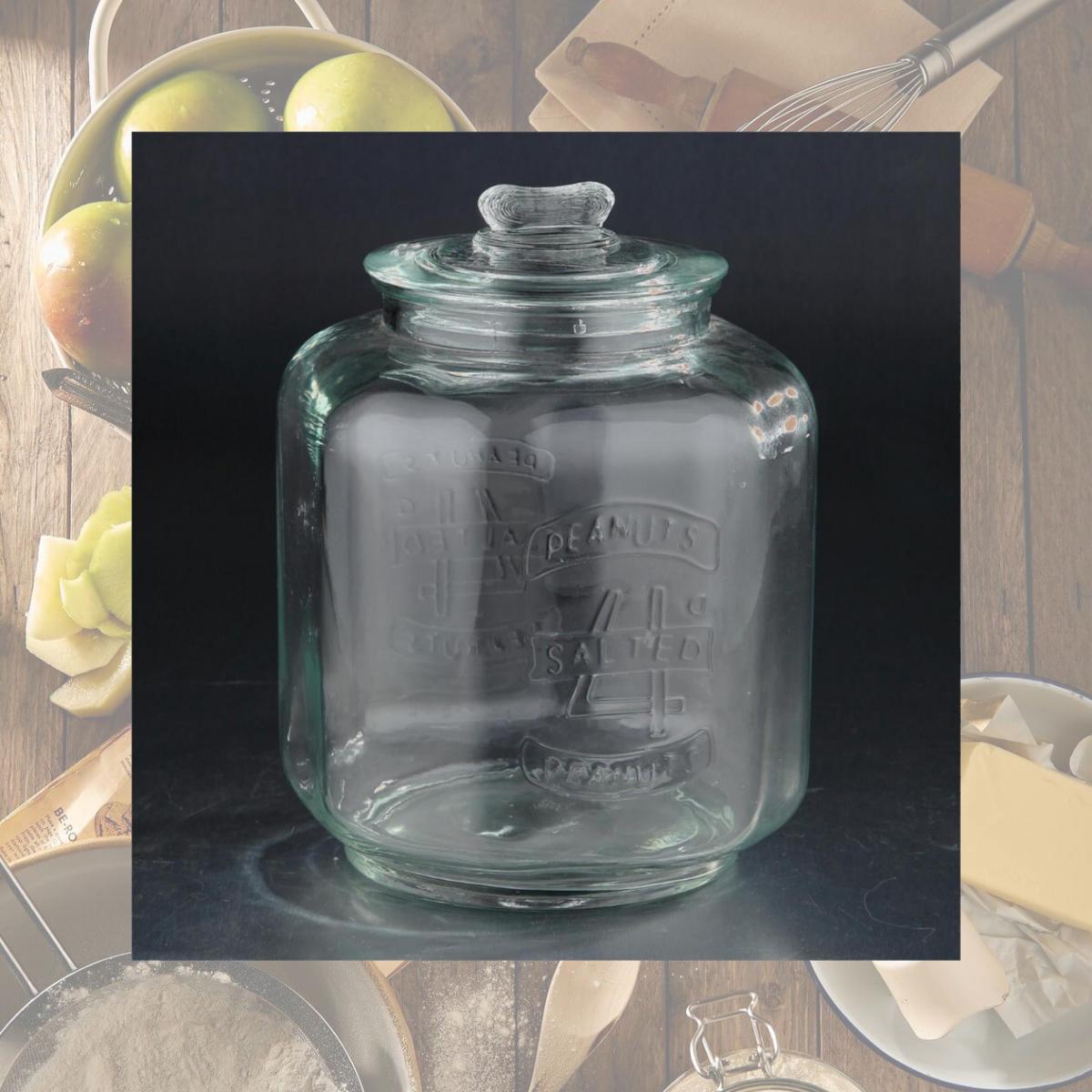 Picture of Diamond Star 58050 10 x 7.5 in. Glass Jar with Lid, Clear