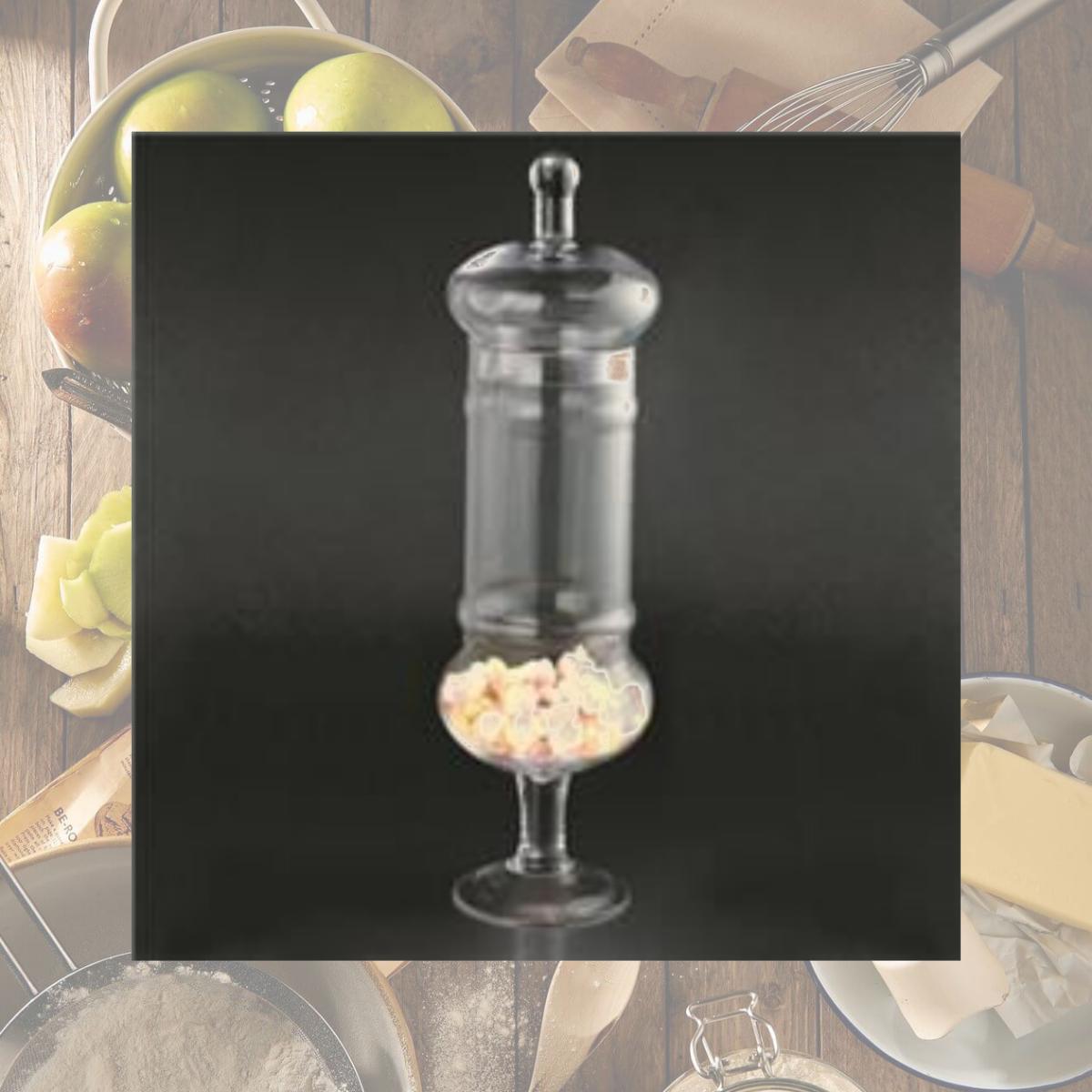 Picture of Diamond Star 62024 22 x 6 in. Apothecary Glass Jar with Lid, Clear