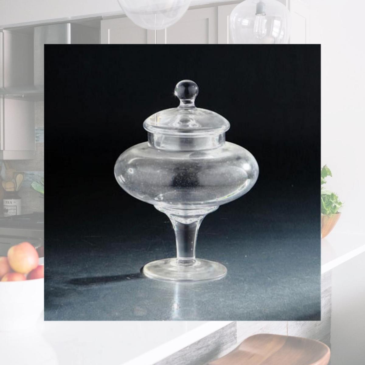 Picture of Diamond Star 63003 9.5 x 8 in. Apothecary Glass Jar with Lid, Clear