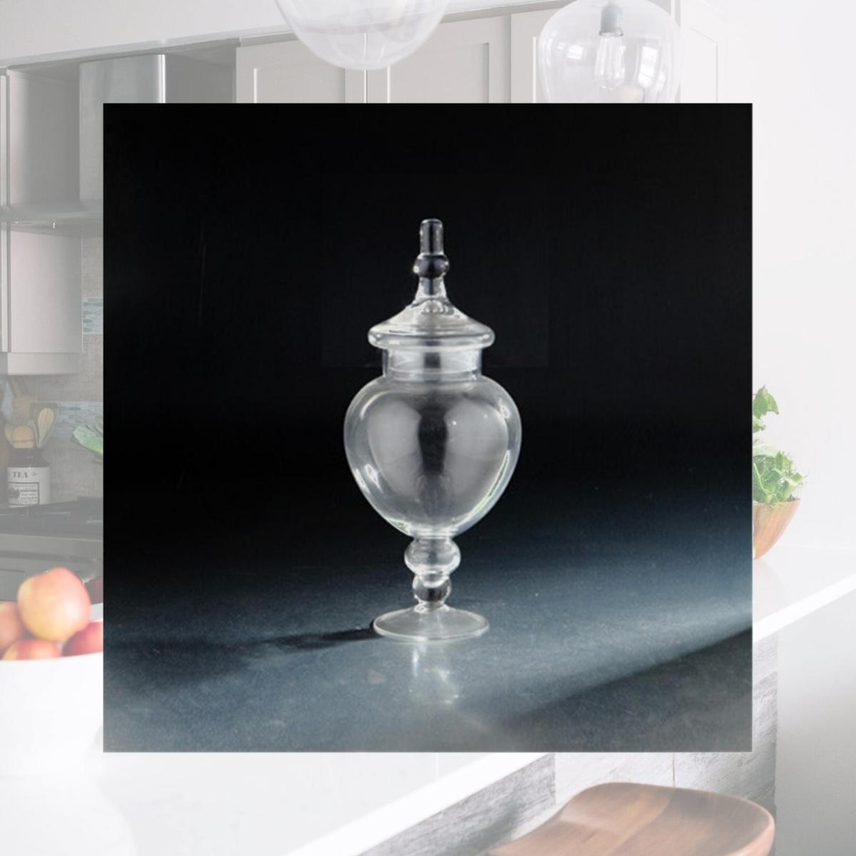 Picture of Diamond Star 63004 15.5 x 6.5 in. Apothecary Glass Jar with Lid, Clear