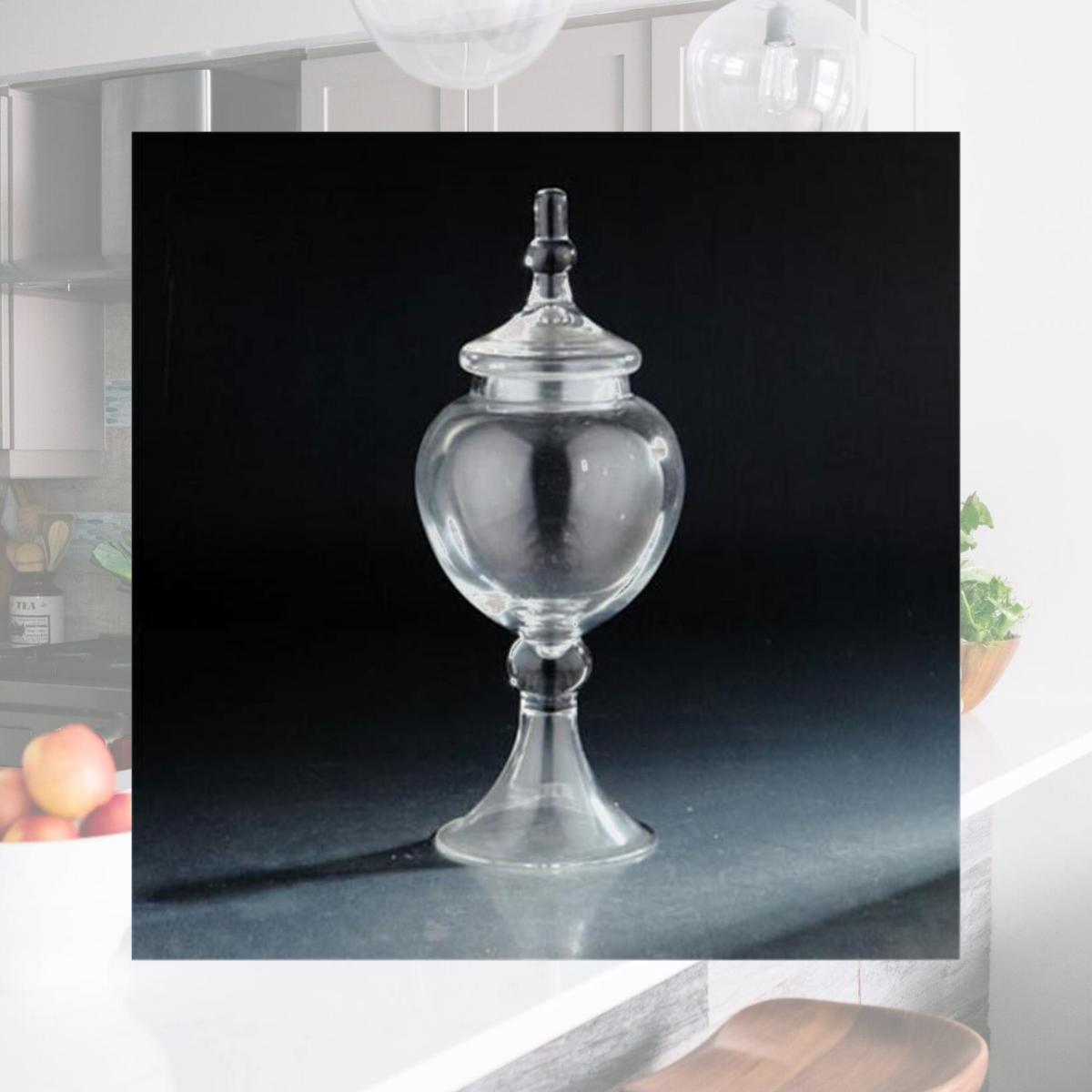 Picture of Diamond Star 63005 16.5 x 6.5 in. Apothecary Glass Jar with Lid, Clear
