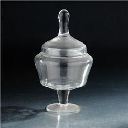 11 X 6.5 In. Apothecary Glass Jar With Lid, Clear
