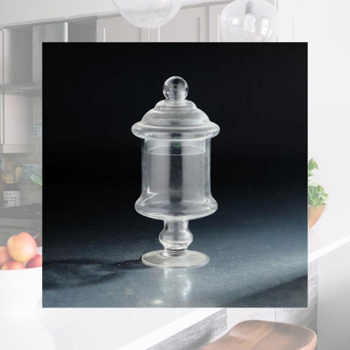 Picture of Diamond Star 64070 12 x 6 in. Glass Jar with Lid, Clear