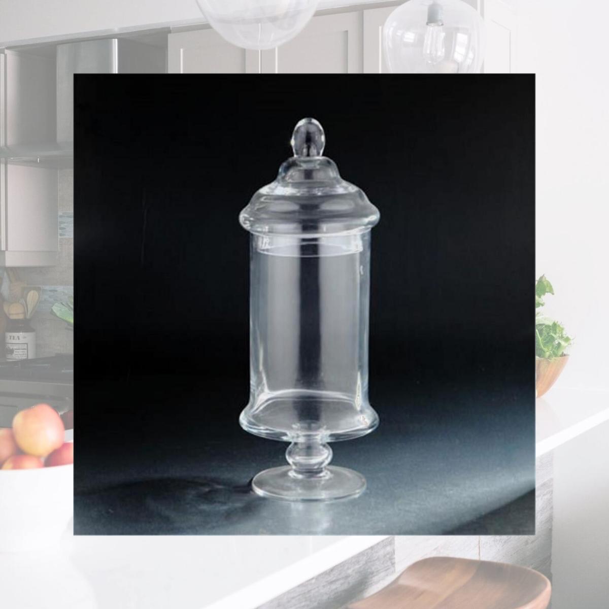 Picture of Diamond Star 64072 19 x 7.5 in. Glass Jar with Lid, Clear