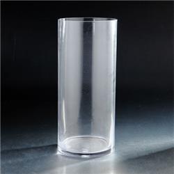17.5 X 8 In. Glass Cylinder, Clear