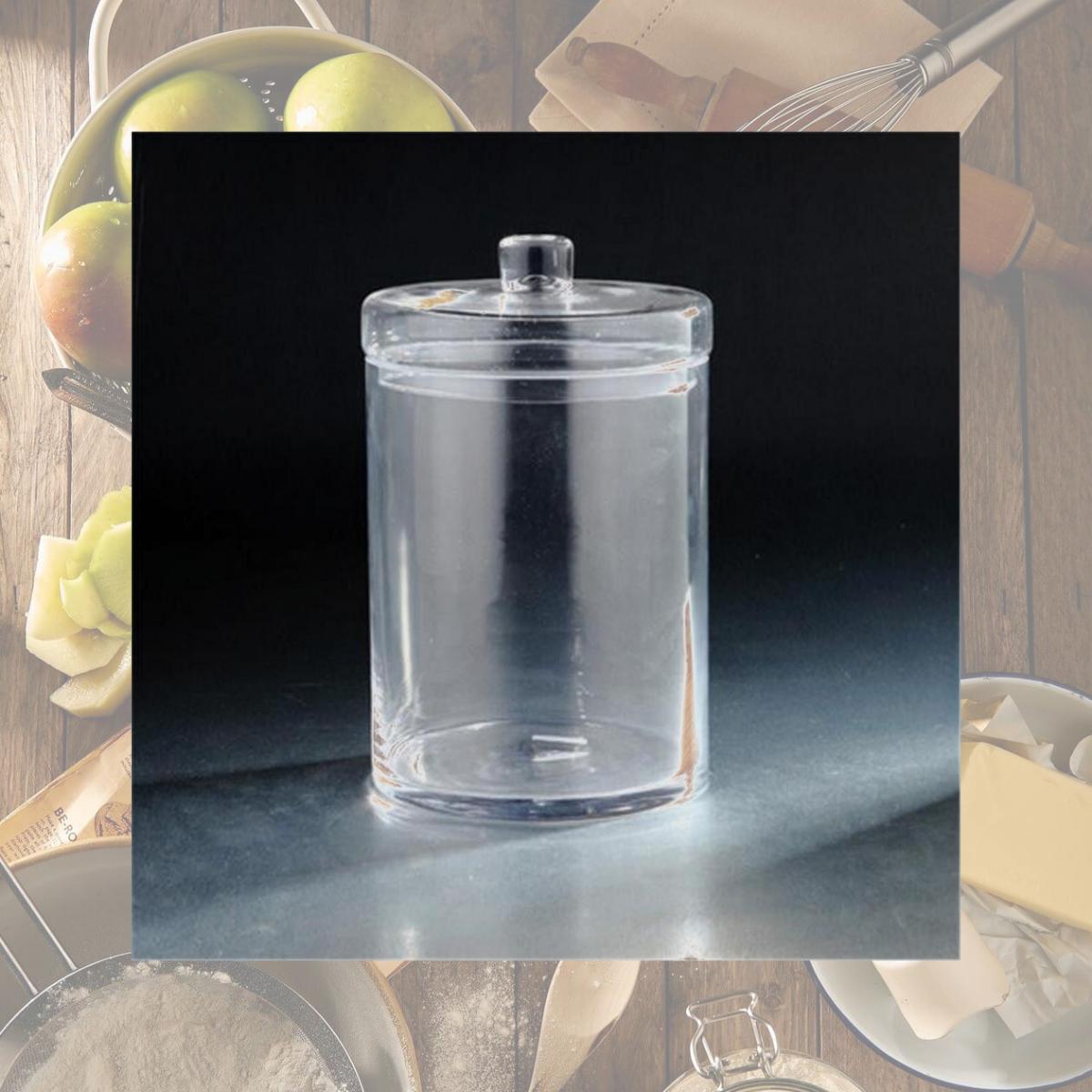 Picture of Diamond Star 64305 16 x 8 in. Glass Jar with Lid, Clear