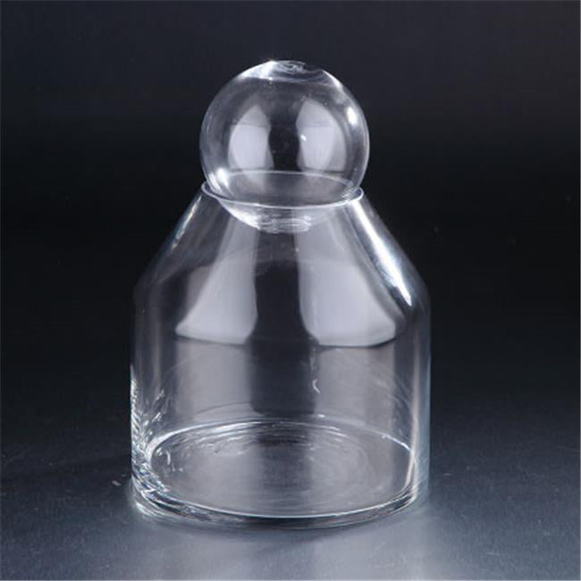 64517 12 X 8 In. Glass Bottle, Clear
