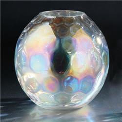 8.5 X 8.5 In. Glass Vase, Luster