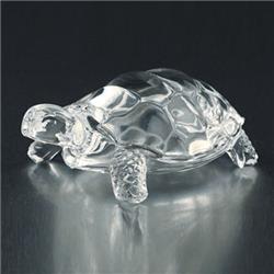 3.5 X 5.5 X 8.5 In. Glass Turtle, Clear