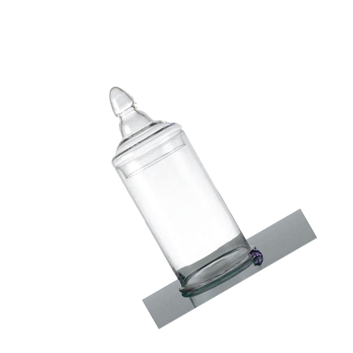 Picture of Diamond Star 83064 16 x 6 in. Glass Jar with Lid, Clear