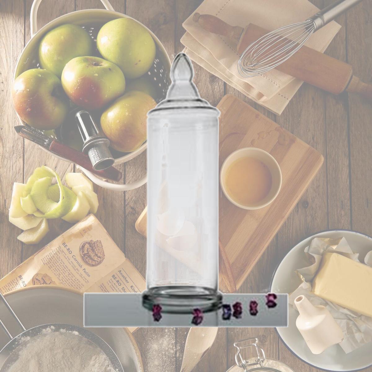 Picture of Diamond Star 83066 21 x 6 in. Glass Jar with Lid, Clear