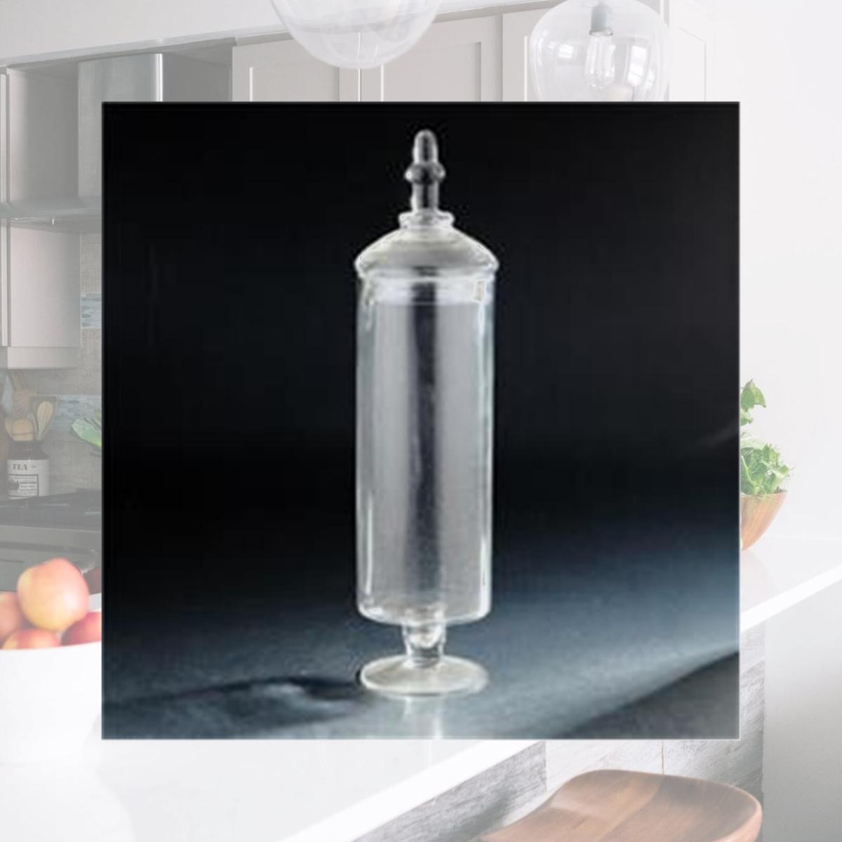 Picture of Diamond Star 83404 20 x 5.5 in. Glass Jar with Lid, Clear