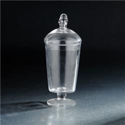 12 X 5 In. Glass Jar With Lid, Clear