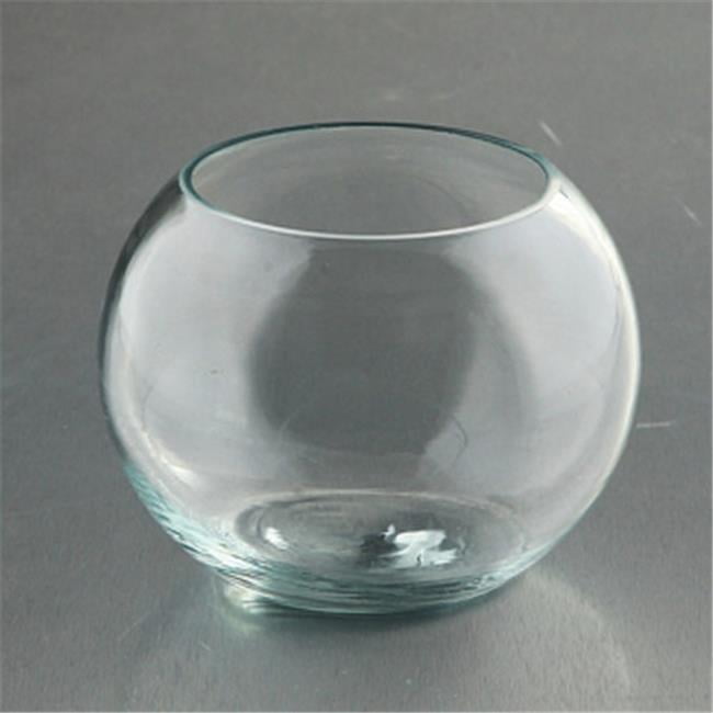 89601 3.5 X 4.5 In. Glass Bubble Bowl, Clear