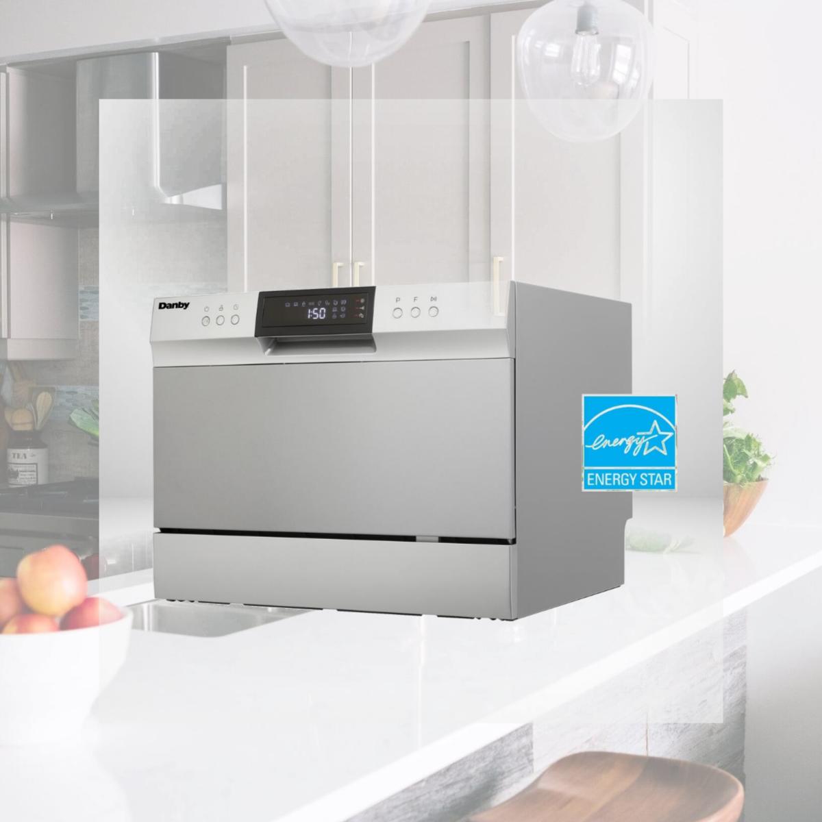 Picture of Danby DDW631SDB 6 Place Setting Countertop Dishwasher