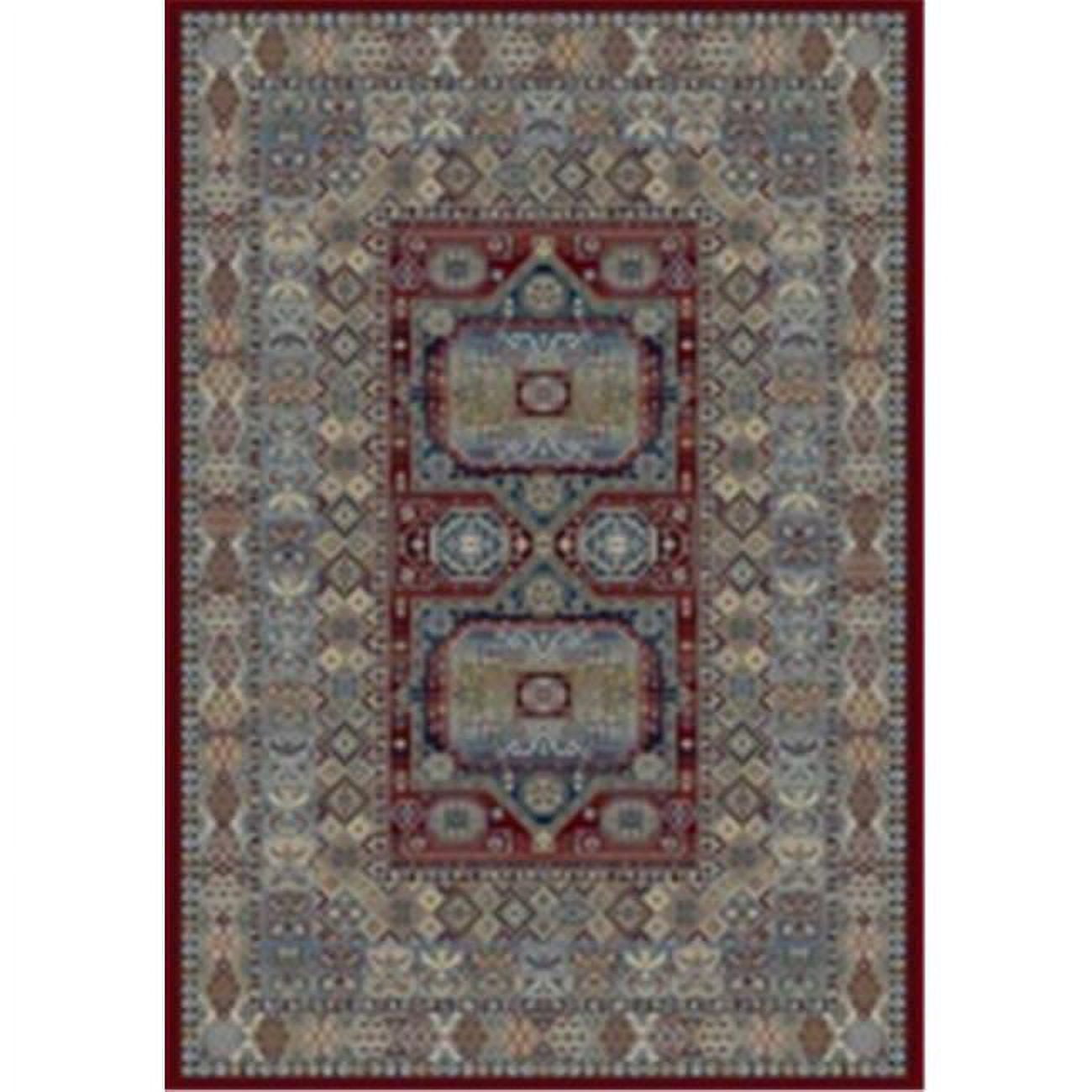 An1014571471454 Ancient Garden Rugs, Red - 9.2 X 12.10 In.