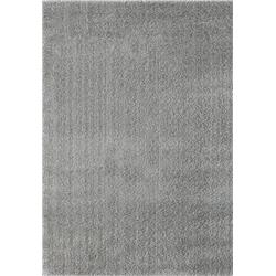 Si7105900901 6 Ft. 7 In. X 9 Ft. 6 In. Silky Shag 5900 Rectangle Contemporary Rug - 901 Silver