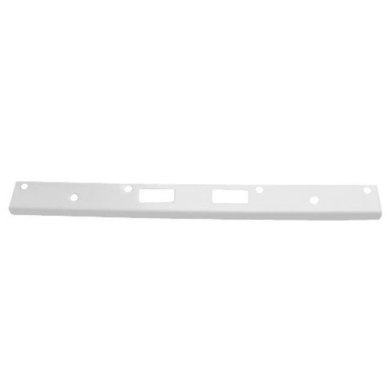 Fl 212n4-wh 12 In. Full Lip High Security Strike With 4 In. Ctc Latch Holes, White Coated