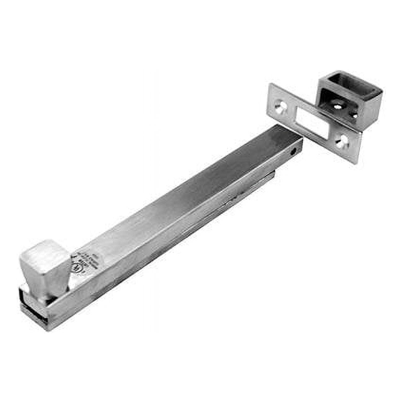 8 In. Brushed Chrome With Key Loack Surface Bolt