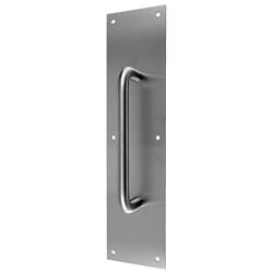 7015-628 3.5 X 15 In. Aluminum Pull Plate With 6 In. Ctc Pull
