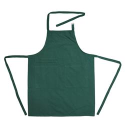 Rk104a-g Solid Adult Apron, Green