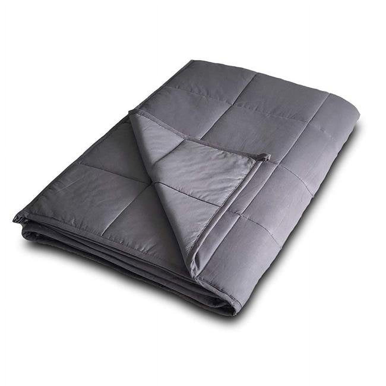 Dcwb4872-15-ws 48 X 72 In. 15 Lbs Weighted Blanket - Gray