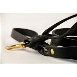 UPC 682017000008 product image for 682017000008 0.75 in. Braidy Bunch Brass Traffic Leash, Black - 2 ft. | upcitemdb.com
