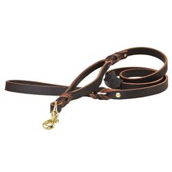 UPC 682017000015 product image for 682017000015 0.75 in. Braidy Bunch Brass Traffic Leash, Brown - 2 ft. | upcitemdb.com