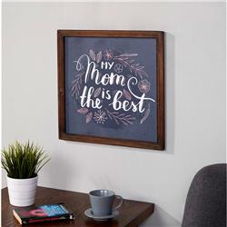 Cu25793 My Mom Is The Best Framed Wall Art