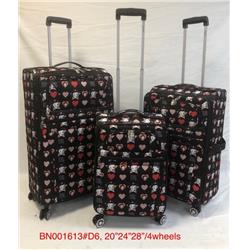 Bn001613-d6 Expandable Spinner Luggage Set - 3 Piece