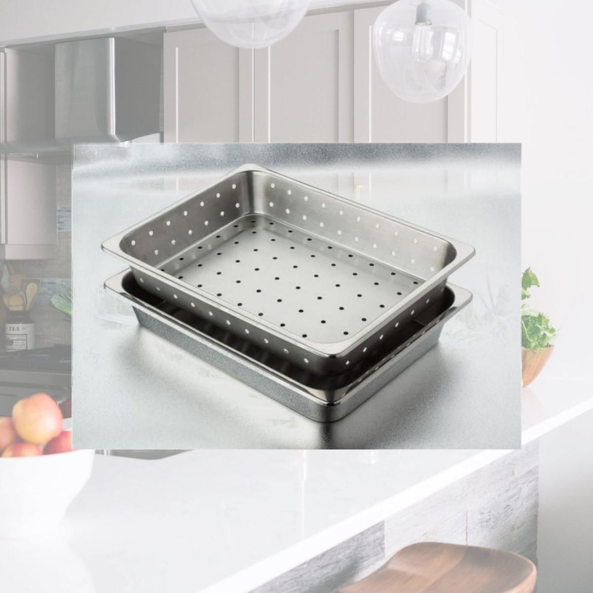 Picture of Tech Med 4275P Stainless Steel Perforated Insert Tray