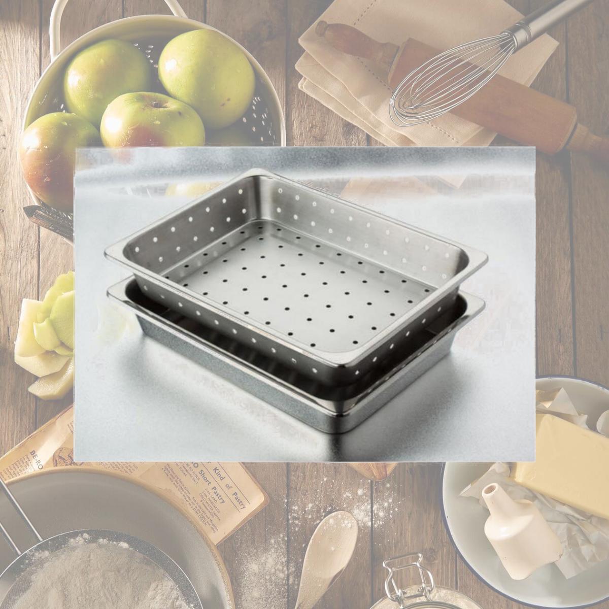 Picture of Tech Med 4276P Stainless Steel Perforated Insert Tray