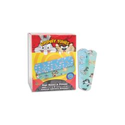 1085737 0.75 X 3 In. Looney Tunes Adhesive Bugs Bunny & Assorted Characters Sterile Bandages